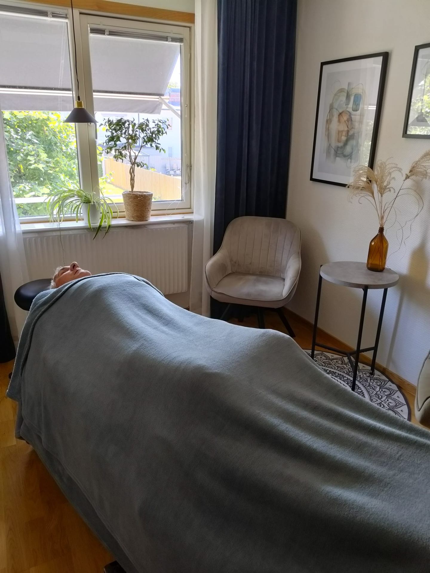 Avslappning under AUVO Balance-behandling